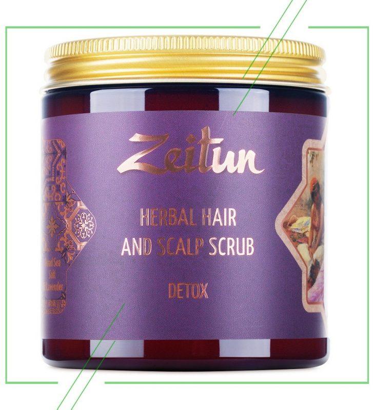 Zeitun Herbal Hair and Scalp Scrub_result