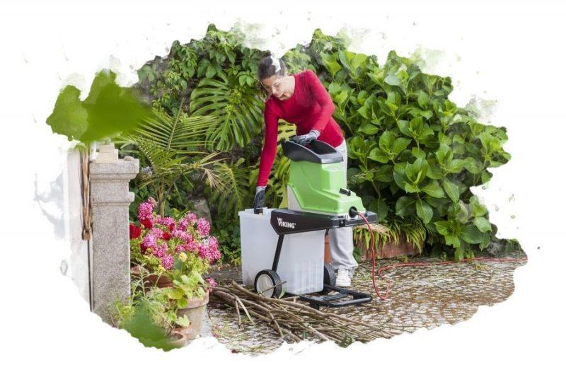 как использовать садовый измельчитель