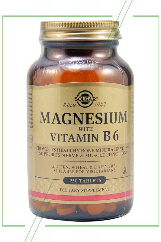 SOLGAR магний с витамином B6_result