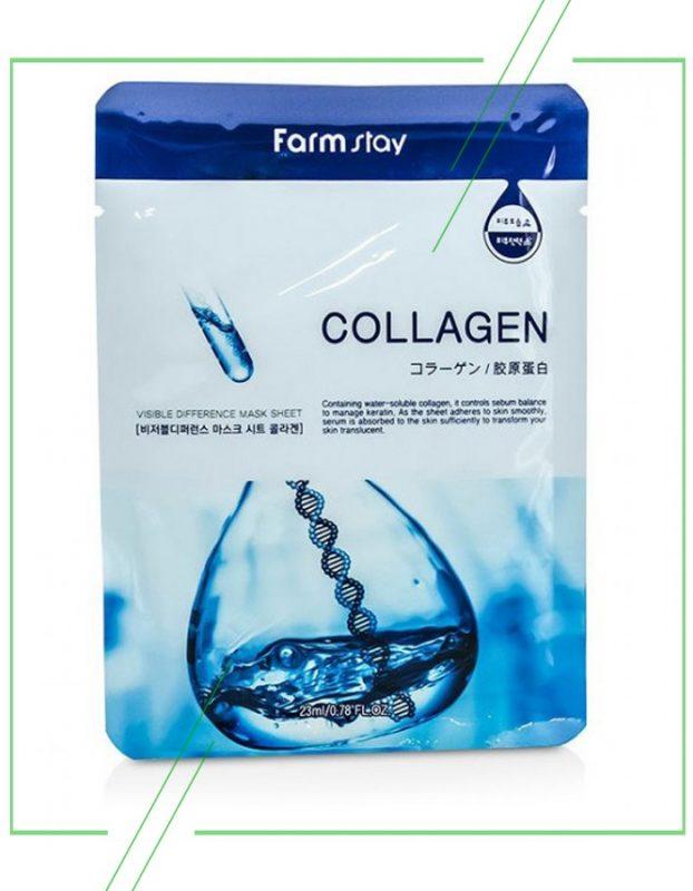 FarmStay Collagen Visible Difference Mask Sheet_result