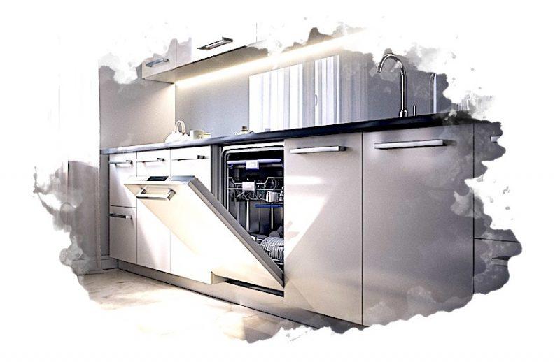 ТОП-7 лучших встраиваемых посудомоечных машин: узкие, широкие, частично встроенные, отзывы