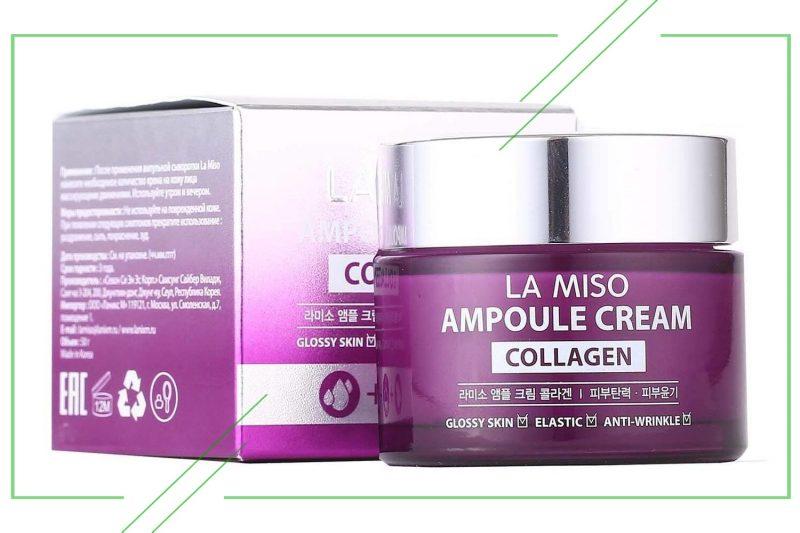 La Miso Ampoule Cream Collagen_result