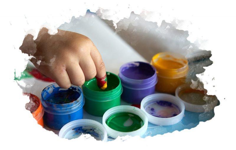 ТОП-7 лучших пальчиковых красок для детей с 1 года: как выбрать, отзывы