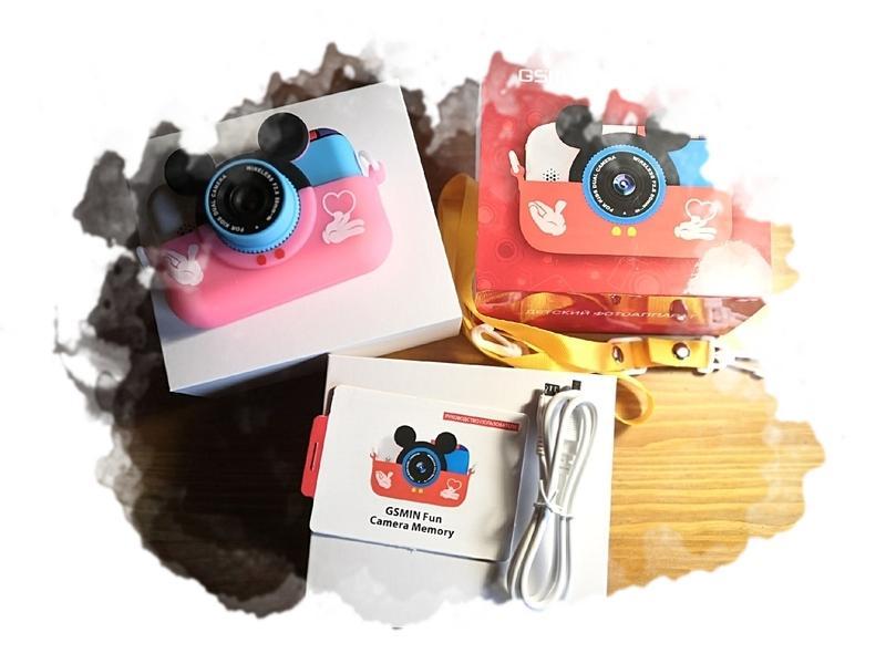 GSMIN Fun Camera Memory с играми: обзор детского цифрового фотоаппарата