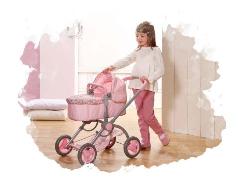 ТОП-7 лучших детских колясок для кукол: трансформеры, люльки, 2в1 и другие