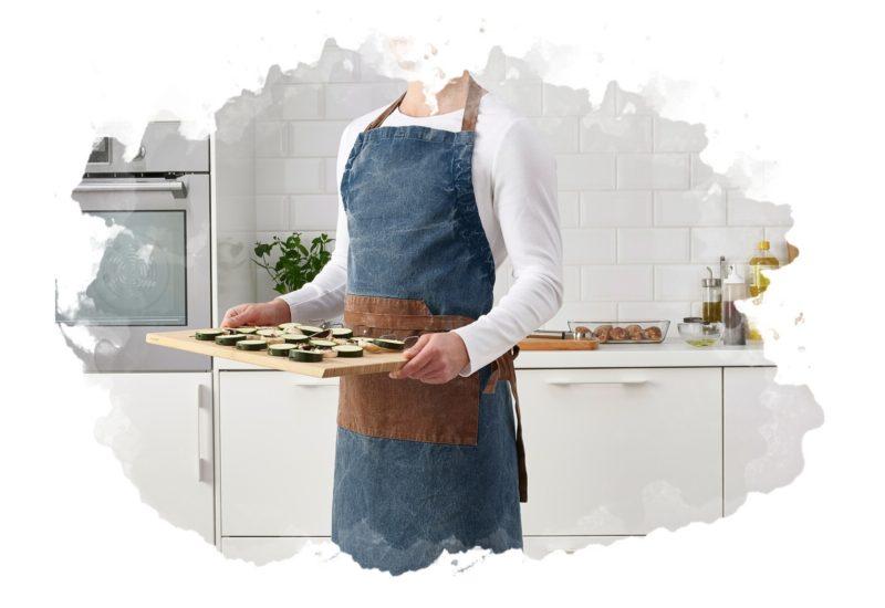 10 простых способов очистить фартук на кухне от жира